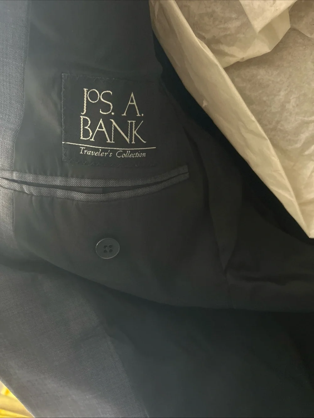 Jos. A. Bank Charcoal Gray Two-Button Sport Coat